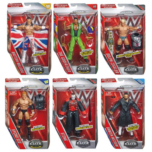 WWE Superstars Mini-Glass 4-Pack